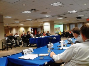 Testifying on Effective Access for People who are Hard of Hearing in Taxis